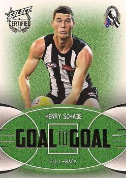 2017 Select Certified - Goal to Goal #GG16 Henry Schade Front